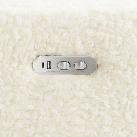 Babyletto Kiwi Plus Power Recliner and Swivel Glider with Power Adjustable Headrest and USB Port