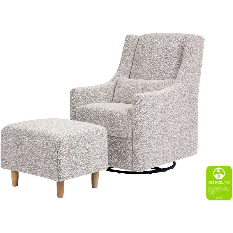 Load image into Gallery viewer, Babyletto Toco Swivel Glider + Stationary Ottoman
