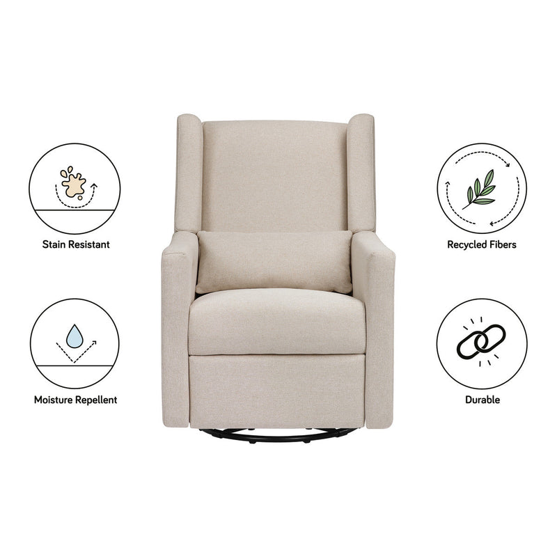 Load image into Gallery viewer, Babyletto Kiwi Electronic Recliner and Swivel Glider with USB Port
