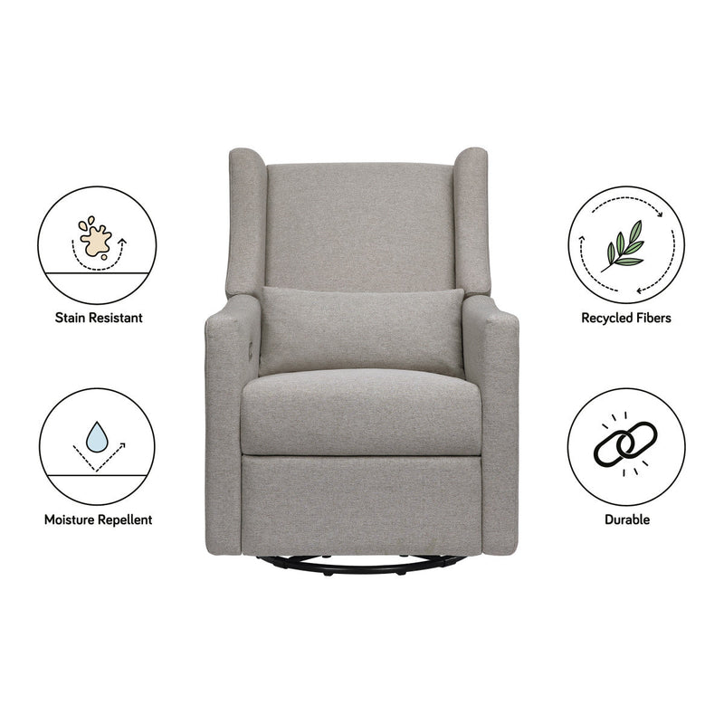 Load image into Gallery viewer, Babyletto Kiwi Electronic Recliner and Swivel Glider with USB Port
