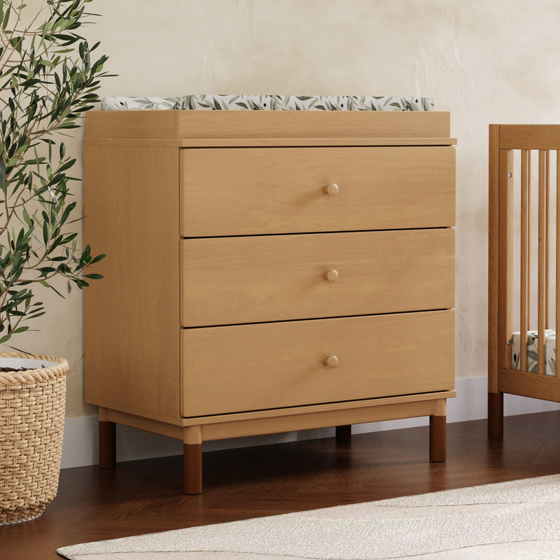 Load image into Gallery viewer, Babyletto Hudson 3-Drawer Changer Dresser with Removable Changing Tray
