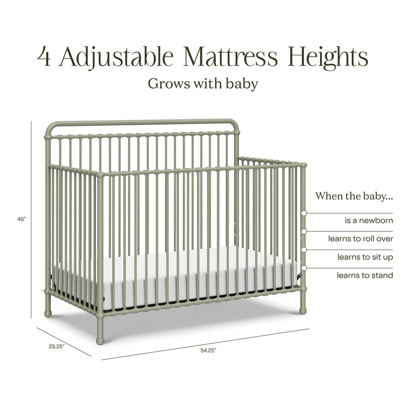 Load image into Gallery viewer, Namesake Winston 4-in-1 Convertible Crib

