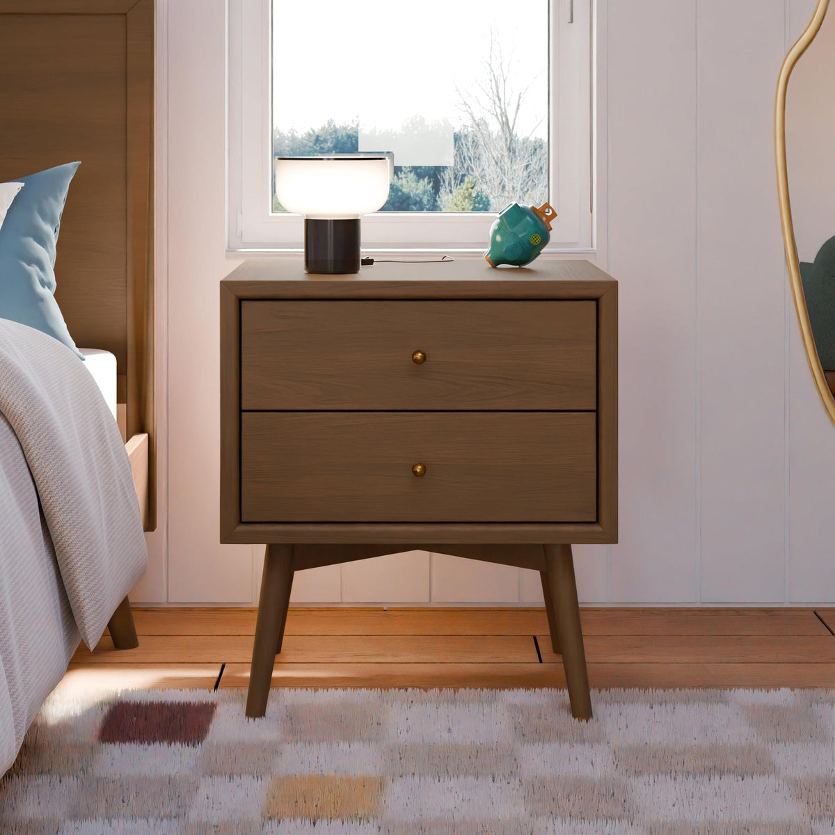 Babyletto Palma Nightstand with USB Port