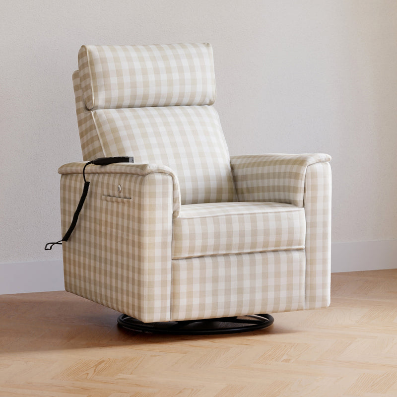 Load image into Gallery viewer, Namesake Willa Deluxe Power Recliner and Swivel Glider with Heat &amp; Massage
