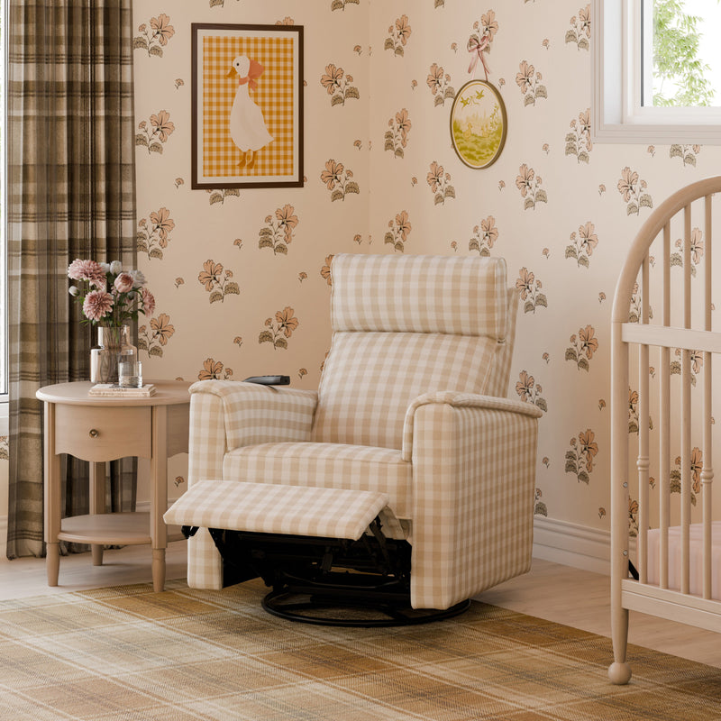 Load image into Gallery viewer, Namesake Willa Deluxe Power Recliner and Swivel Glider with Heat &amp; Massage
