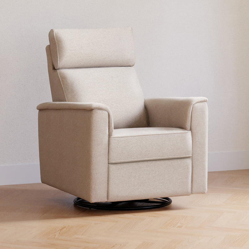 Load image into Gallery viewer, Monogram by Namesake Willa Power Glider Recliner with Adjustable Headrest &amp; USB
