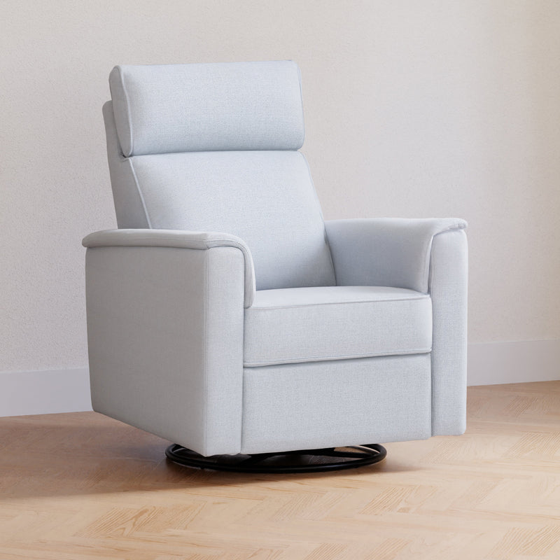 Load image into Gallery viewer, Monogram by Namesake Willa Power Glider Recliner with Adjustable Headrest &amp; USB
