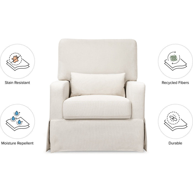 Load image into Gallery viewer, Namesake Crawford Pillowback Comfort Swivel Glider
