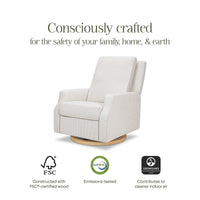 Namesake Crewe Recliner and Swivel Glider