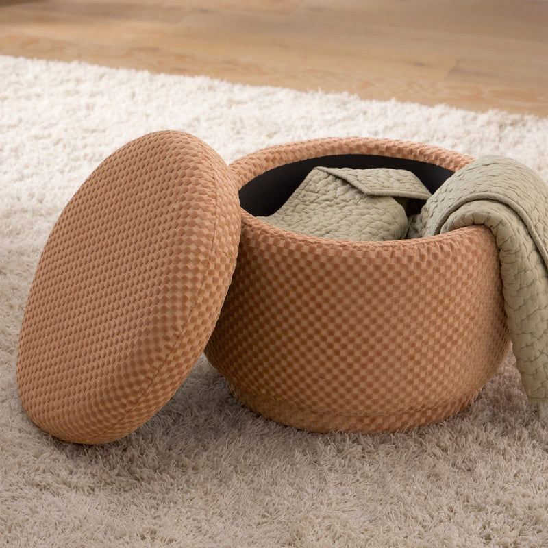 Load image into Gallery viewer, Babyletto Enoki Storage Ottoman
