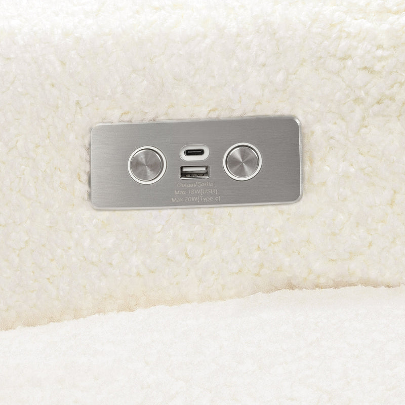 Load image into Gallery viewer, Babyletto Sigi Electronic Recliner and Glider with USB Port
