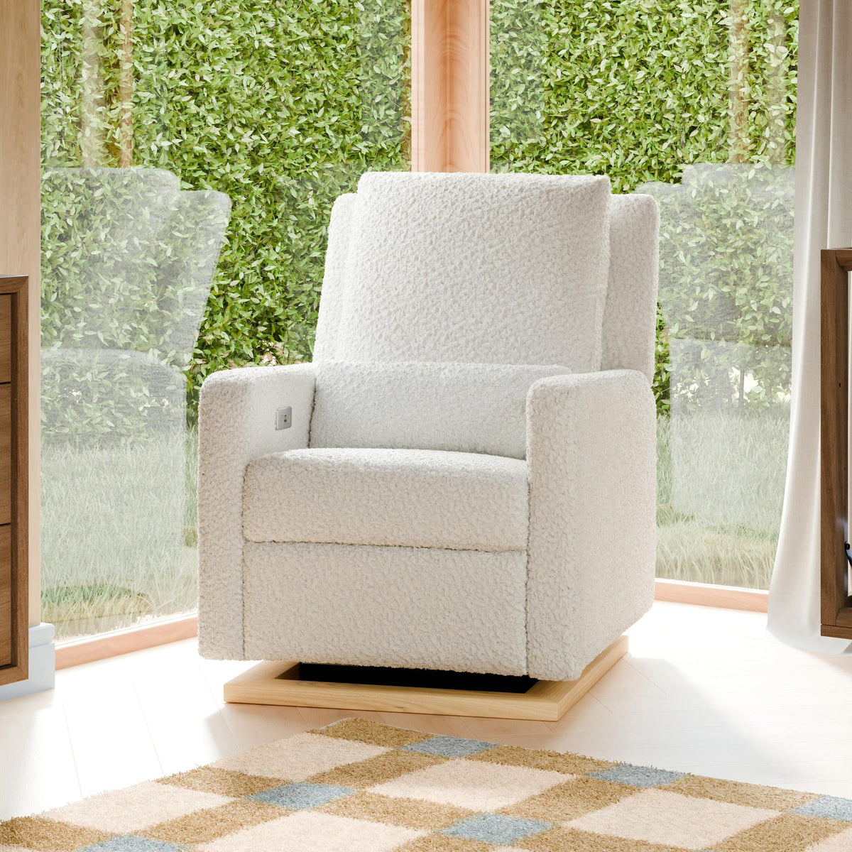 Babyletto Sigi Electronic Recliner and Glider with USB Port