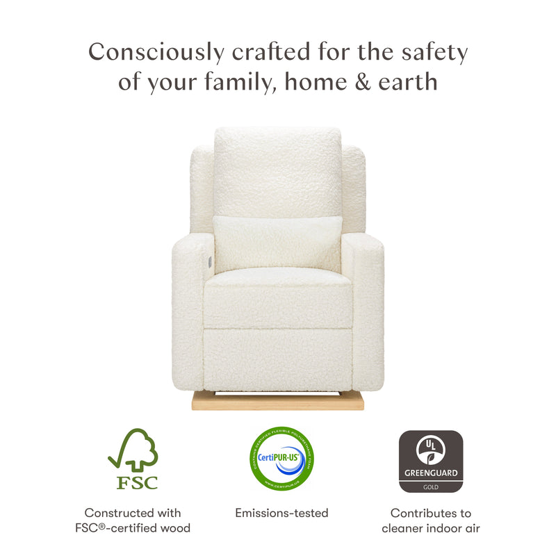 Load image into Gallery viewer, Babyletto Sigi Electronic Recliner and Glider with USB Port
