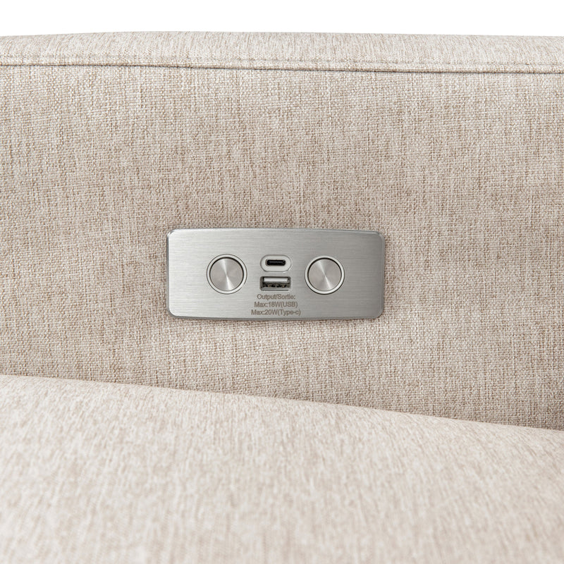 Load image into Gallery viewer, Babyletto Sigi Electronic Recliner and Glider with USB Port
