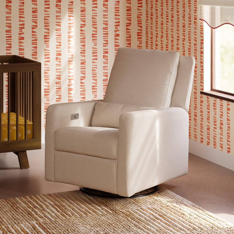 Load image into Gallery viewer, Babyletto Sigi Electronic Recliner and Glider with USB Port
