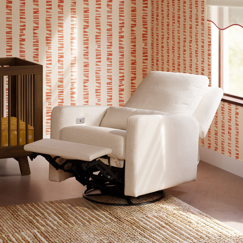 Load image into Gallery viewer, Babyletto Sigi Electronic Recliner and Glider with USB Port
