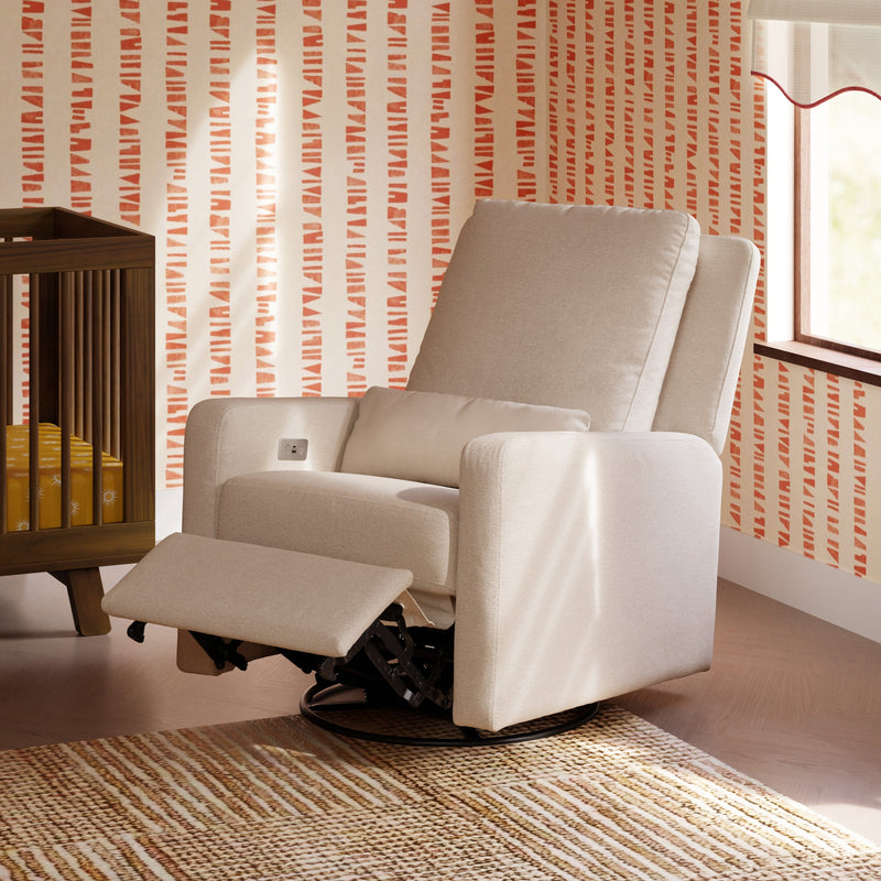 Load image into Gallery viewer, Babyletto Sigi Electronic Recliner and Glider with USB Port
