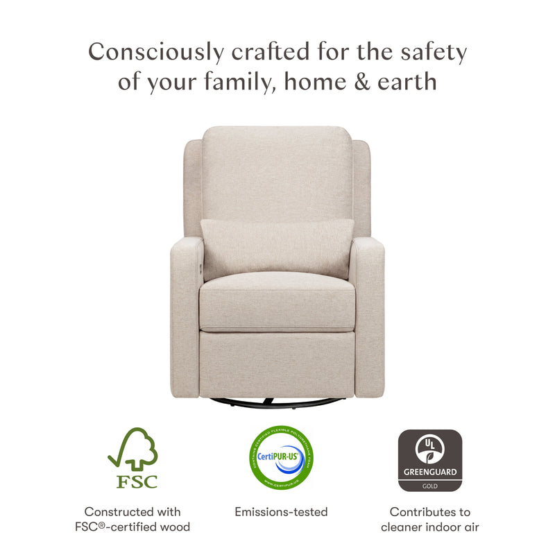 Load image into Gallery viewer, Babyletto Sigi Electronic Recliner and Glider with USB Port
