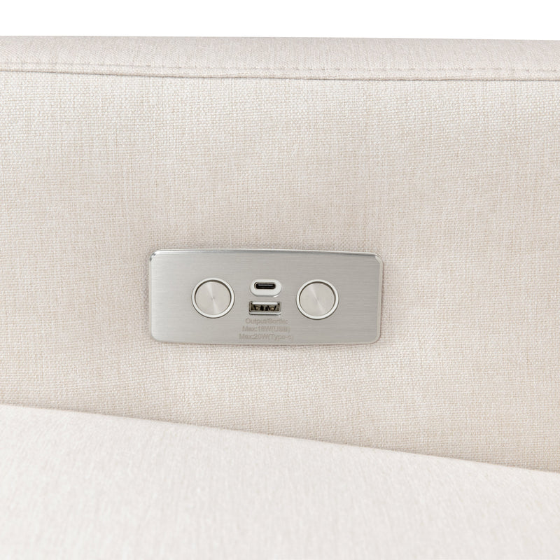 Load image into Gallery viewer, Babyletto Sigi Electronic Recliner and Glider with USB Port
