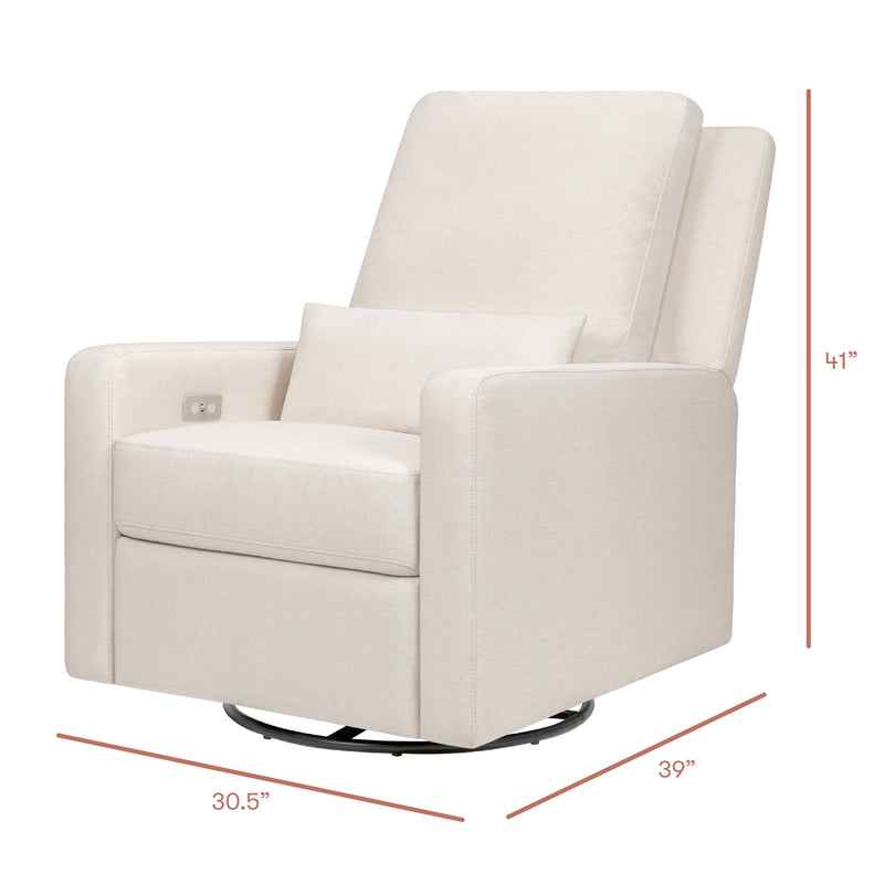 Load image into Gallery viewer, Babyletto Sigi Electronic Recliner and Glider with USB Port
