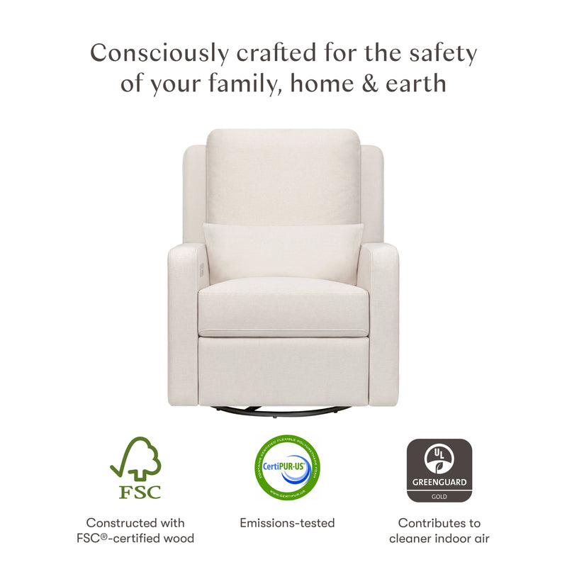 Load image into Gallery viewer, Babyletto Sigi Electronic Recliner and Glider with USB Port
