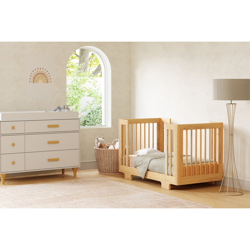 Load image into Gallery viewer, Babyletto Yuzu 8-in-1 Convertible Crib with All-Stages Conversion Kits
