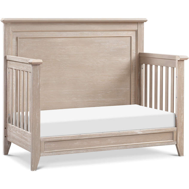 Load image into Gallery viewer, Monogram by Namesake Beckett Rustic 4-in-1 Convertible Flat Top Crib
