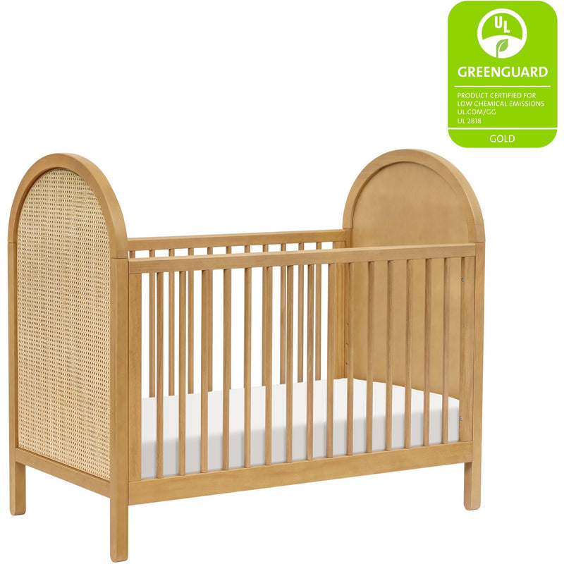 Load image into Gallery viewer, Babyletto Bondi Cane 3-in-1 Convertible Crib with Toddler Bed Kit
