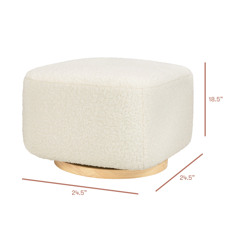 Load image into Gallery viewer, Babyletto Kiwi Gliding Ottoman
