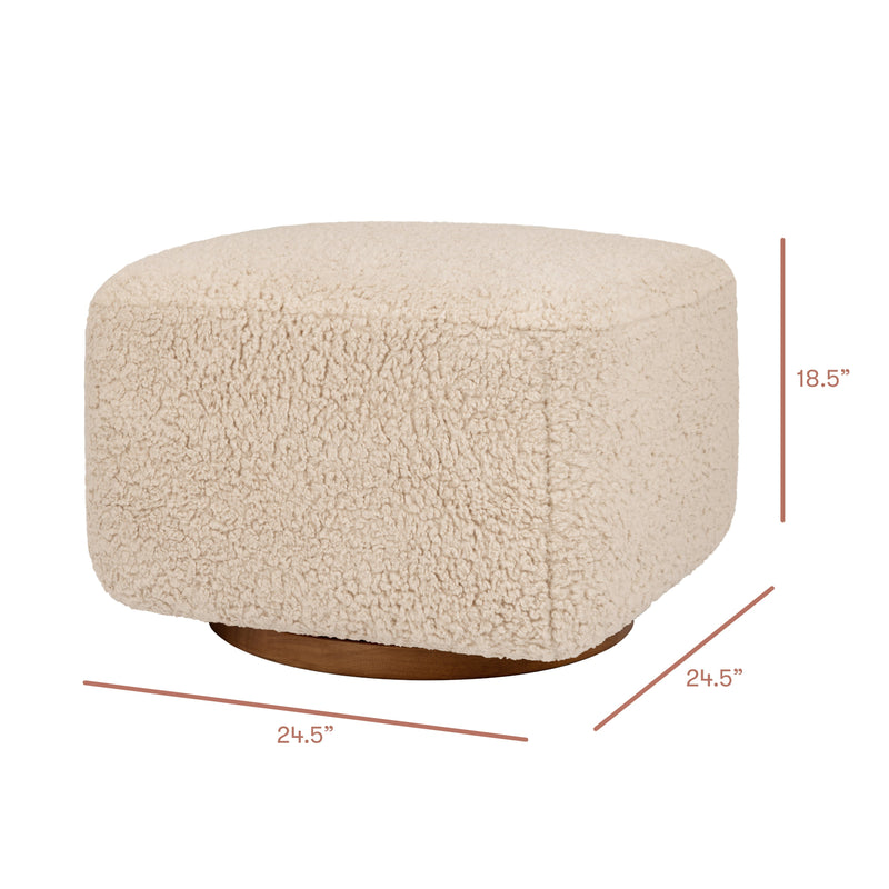 Load image into Gallery viewer, Babyletto Kiwi Gliding Ottoman
