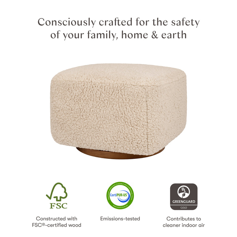 Load image into Gallery viewer, Babyletto Kiwi Gliding Ottoman
