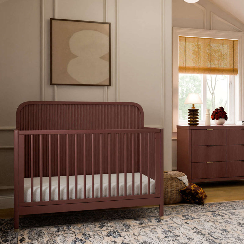 Load image into Gallery viewer, Namesake Brimsley Tambour 4-in-1 Convertible Crib
