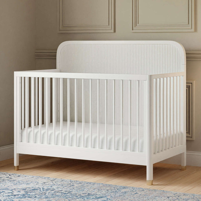 Load image into Gallery viewer, Namesake Brimsley Tambour 4-in-1 Convertible Crib
