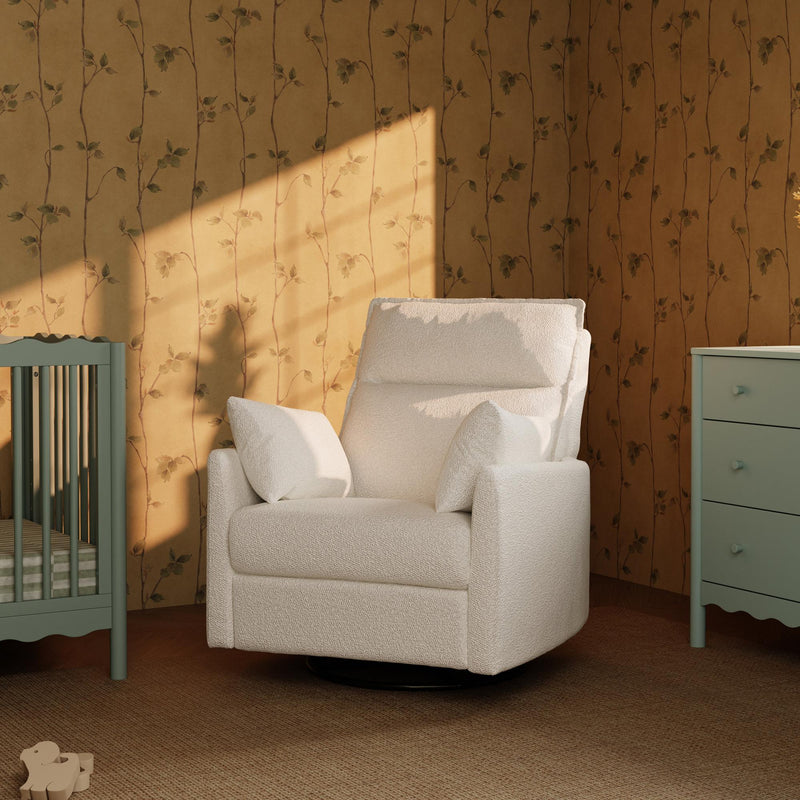 Load image into Gallery viewer, Babyletto Nori Extra Wide Electronic Recliner &amp; Swivel Glider with USB port
