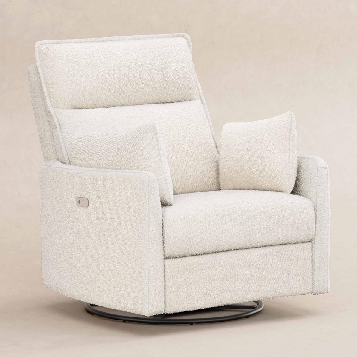 Babyletto Nori Extra Wide Electronic Recliner & Swivel Glider with USB port