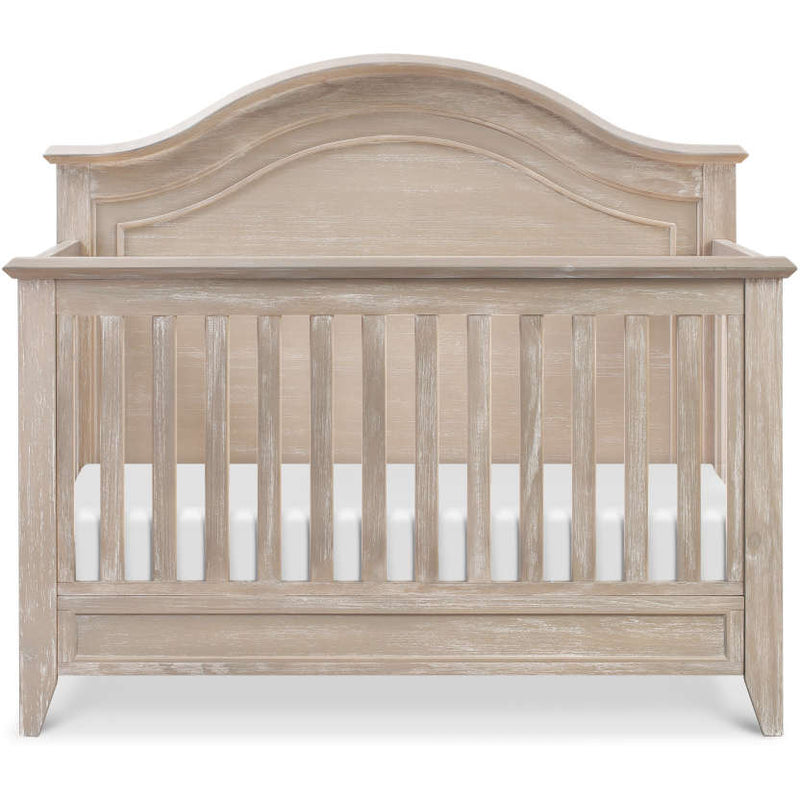 Load image into Gallery viewer, Monogram by Namesake Beckett Rustic 4-in-1 Convertible Curve-Top Crib
