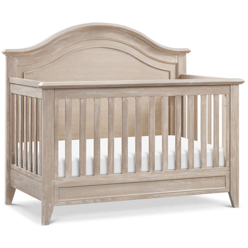 Load image into Gallery viewer, Monogram by Namesake Beckett Rustic 4-in-1 Convertible Curve-Top Crib
