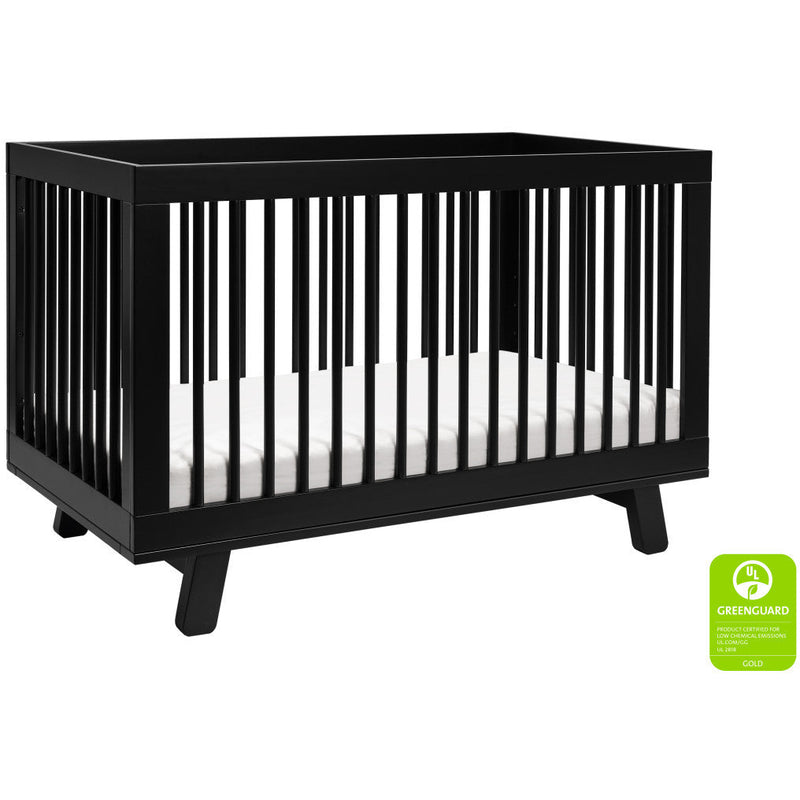 Load image into Gallery viewer, Babyletto Hudson 3-in-1 Convertible Crib with Toddler Bed Conversion Kit
