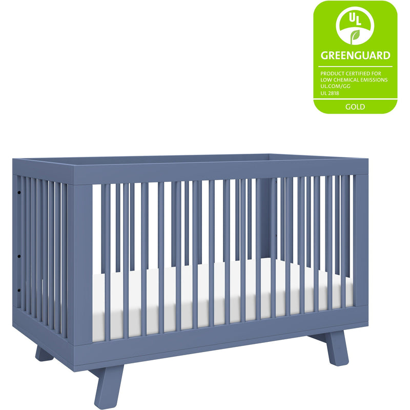 Load image into Gallery viewer, Babyletto Hudson 3-in-1 Convertible Crib with Toddler Bed Conversion Kit
