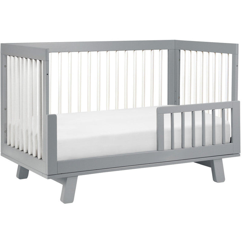 Load image into Gallery viewer, Babyletto Hudson 3-in-1 Convertible Crib with Toddler Bed Conversion Kit
