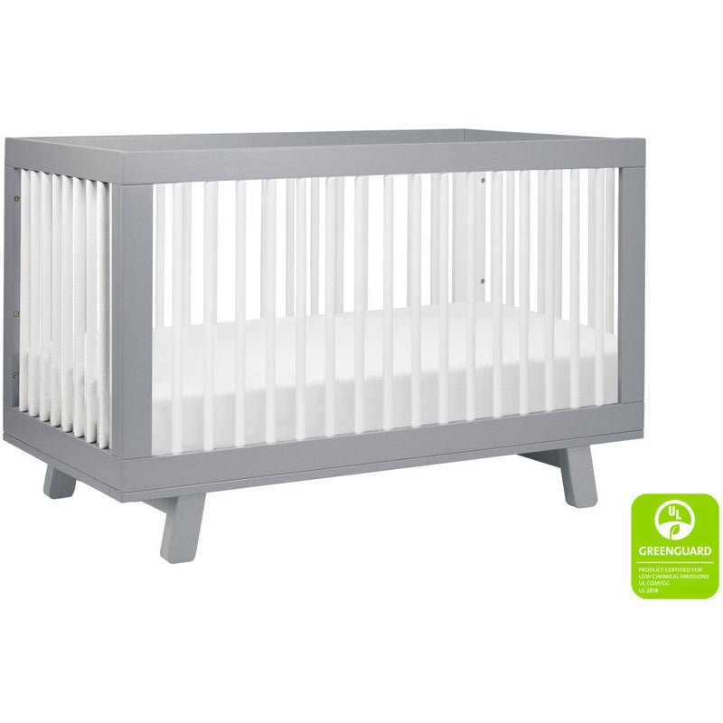 Load image into Gallery viewer, Babyletto Hudson 3-in-1 Convertible Crib with Toddler Bed Conversion Kit
