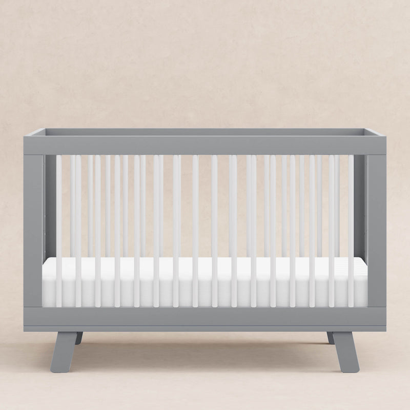 Load image into Gallery viewer, Babyletto Hudson 3-in-1 Convertible Crib with Toddler Bed Conversion Kit
