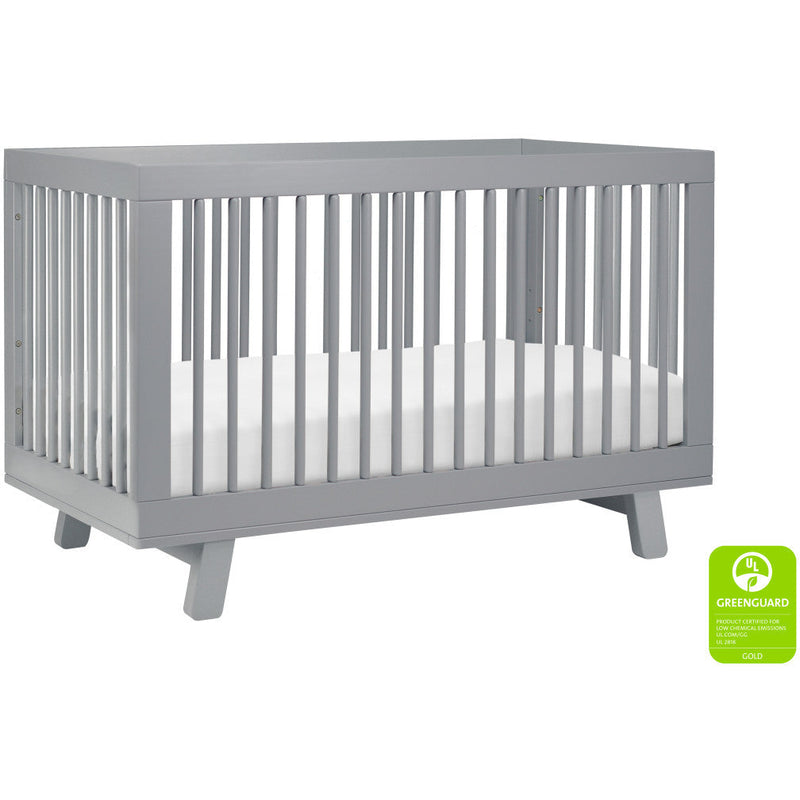 Load image into Gallery viewer, Babyletto Hudson 3-in-1 Convertible Crib with Toddler Bed Conversion Kit
