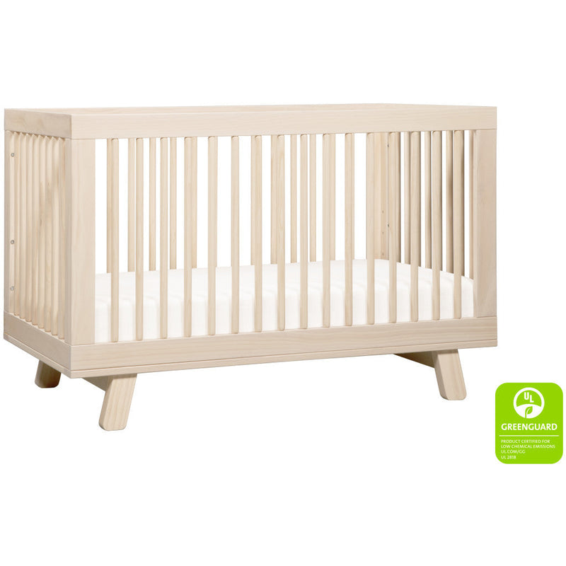 Load image into Gallery viewer, Babyletto Hudson 3-in-1 Convertible Crib with Toddler Bed Conversion Kit
