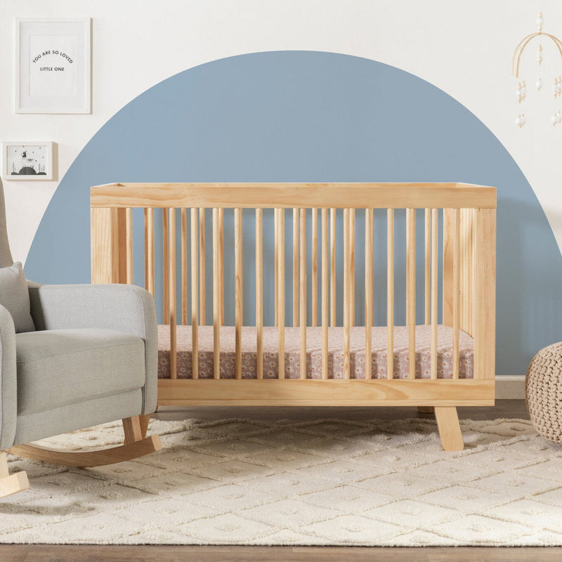 Load image into Gallery viewer, Babyletto Hudson 3-in-1 Convertible Crib with Toddler Bed Conversion Kit
