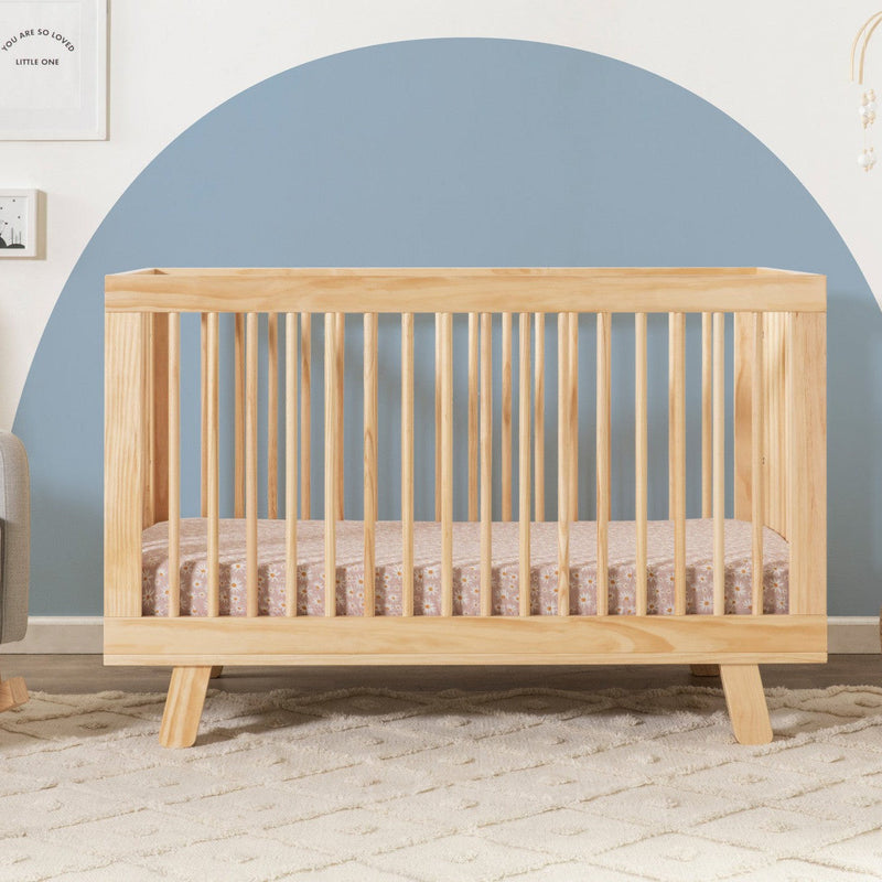 Load image into Gallery viewer, Babyletto Hudson 3-in-1 Convertible Crib with Toddler Bed Conversion Kit
