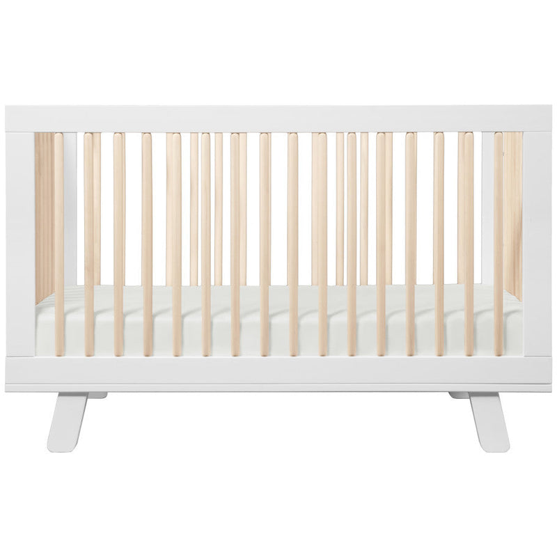 Load image into Gallery viewer, Babyletto Hudson 3-in-1 Convertible Crib with Toddler Bed Conversion Kit
