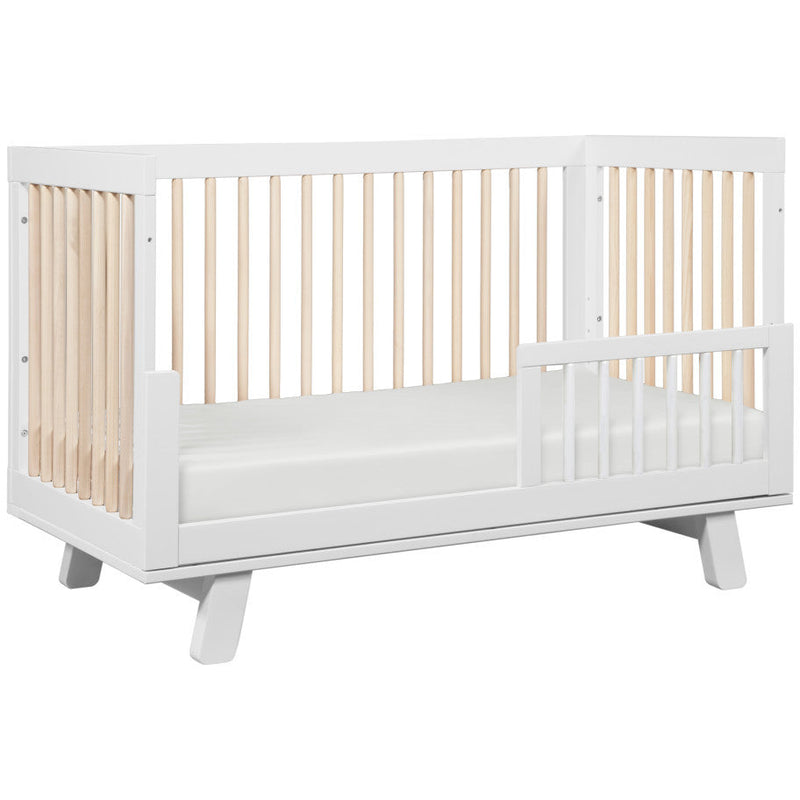 Load image into Gallery viewer, Babyletto Hudson 3-in-1 Convertible Crib with Toddler Bed Conversion Kit
