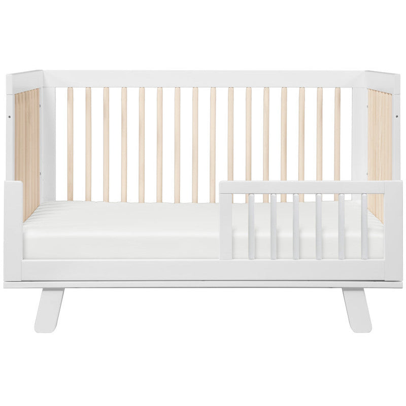 Load image into Gallery viewer, Babyletto Hudson 3-in-1 Convertible Crib with Toddler Bed Conversion Kit
