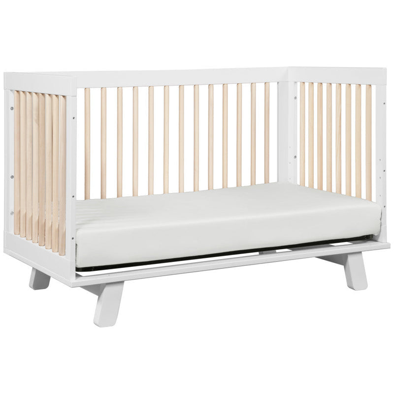 Load image into Gallery viewer, Babyletto Hudson 3-in-1 Convertible Crib with Toddler Bed Conversion Kit
